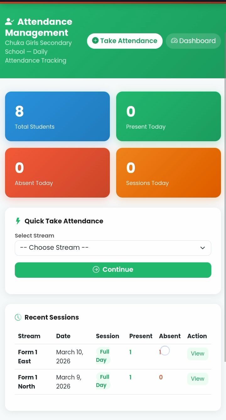 Attendance Tracking
